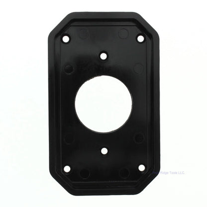 Intermatic WP14 1-Gang Narrow Waterproof Single Outlet 1-3/8" Dia Insert Plate