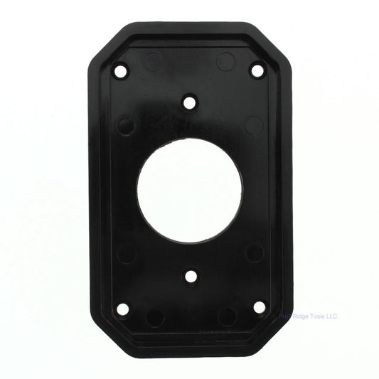 Intermatic WP14 1-Gang Narrow Waterproof Single Outlet 1-3/8" Dia Insert Plate