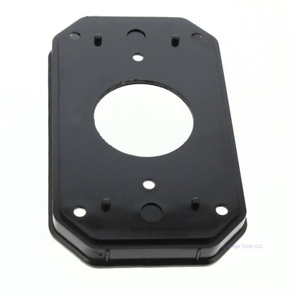 Intermatic WP14 1-Gang Narrow Waterproof Single Outlet 1-3/8" Dia Insert Plate