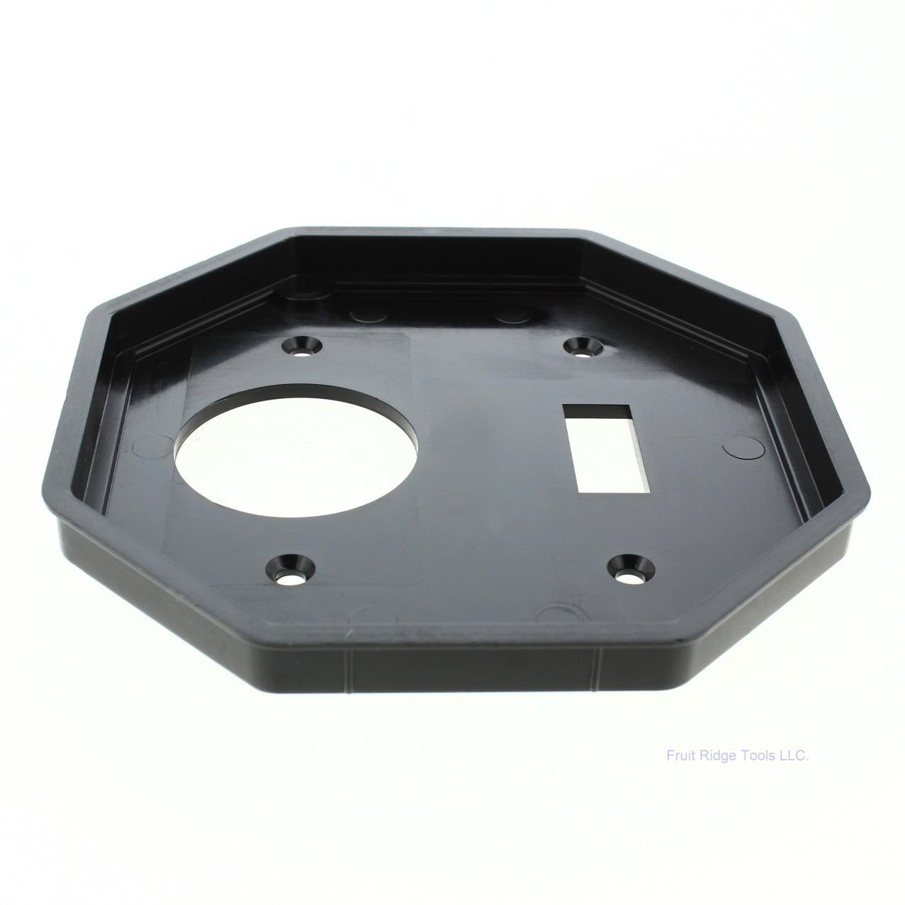 Intermatic 2-Gang Waterproof Single Toggle Switch 1-3/8" Dia Insert Plate WP209