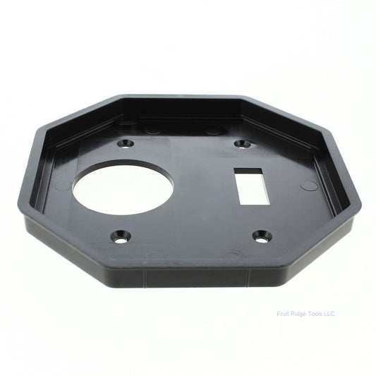 Intermatic 2-Gang Waterproof Single Toggle Switch 1-3/8" Dia Insert Plate WP209