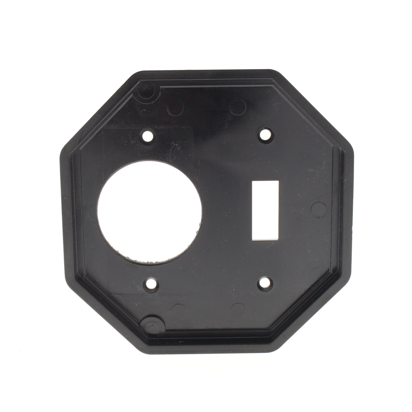 Intermatic 2-Gang Waterproof Single Toggle Switch 1-5/8" Dia Insert Plate WP210