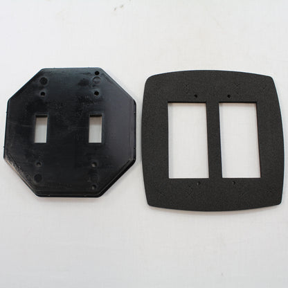 Intermatic 2-Gang Waterproof Dual Toggle Switch Plastic Insert Plate WP212