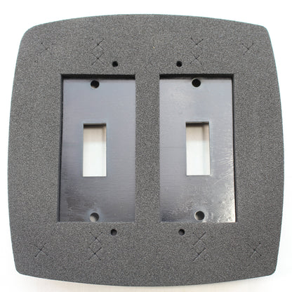 Intermatic 2-Gang Waterproof Dual Toggle Switch Plastic Insert Plate WP212
