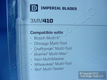 3 Imperial Blades 3" Metal Wood Fiberglass Cutting Segmented HighSpeed Saw Blade