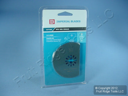 3 Imperial Blades 3" Metal Wood Fiberglass Cutting Segmented HighSpeed Saw Blade