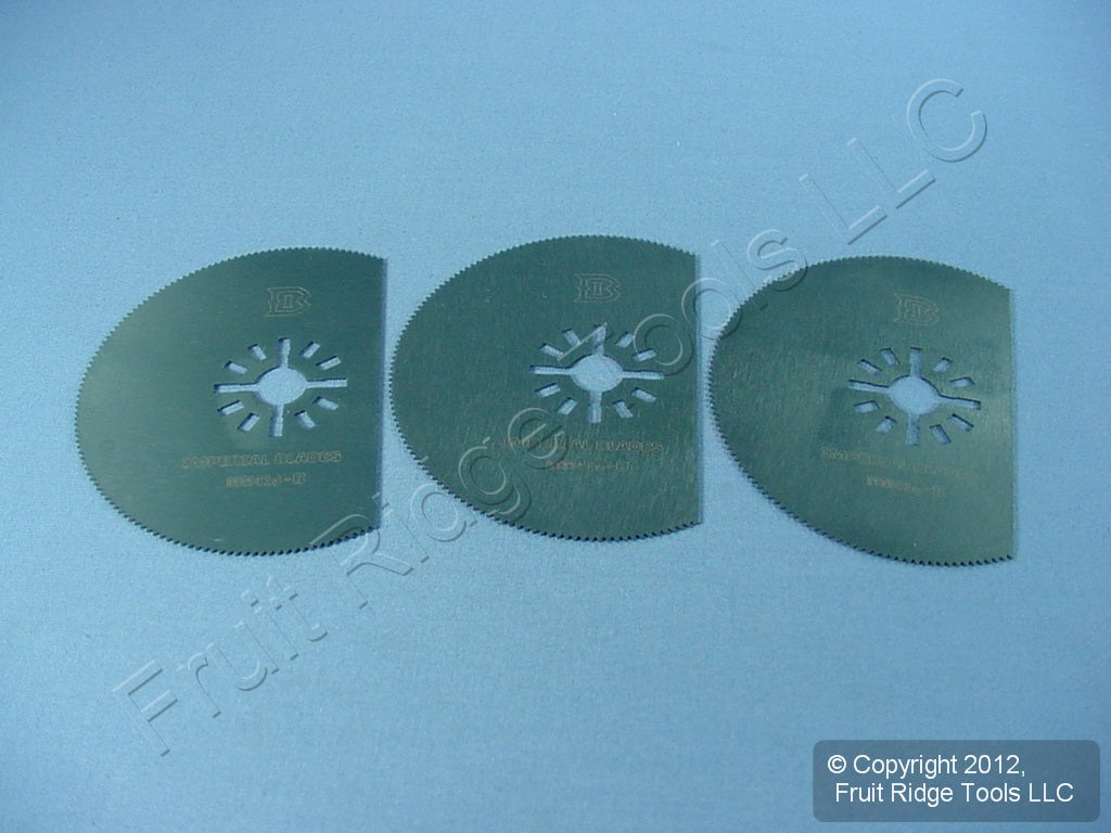 3 Imperial Blades 3" Metal Wood Fiberglass Cutting Segmented HighSpeed Saw Blade