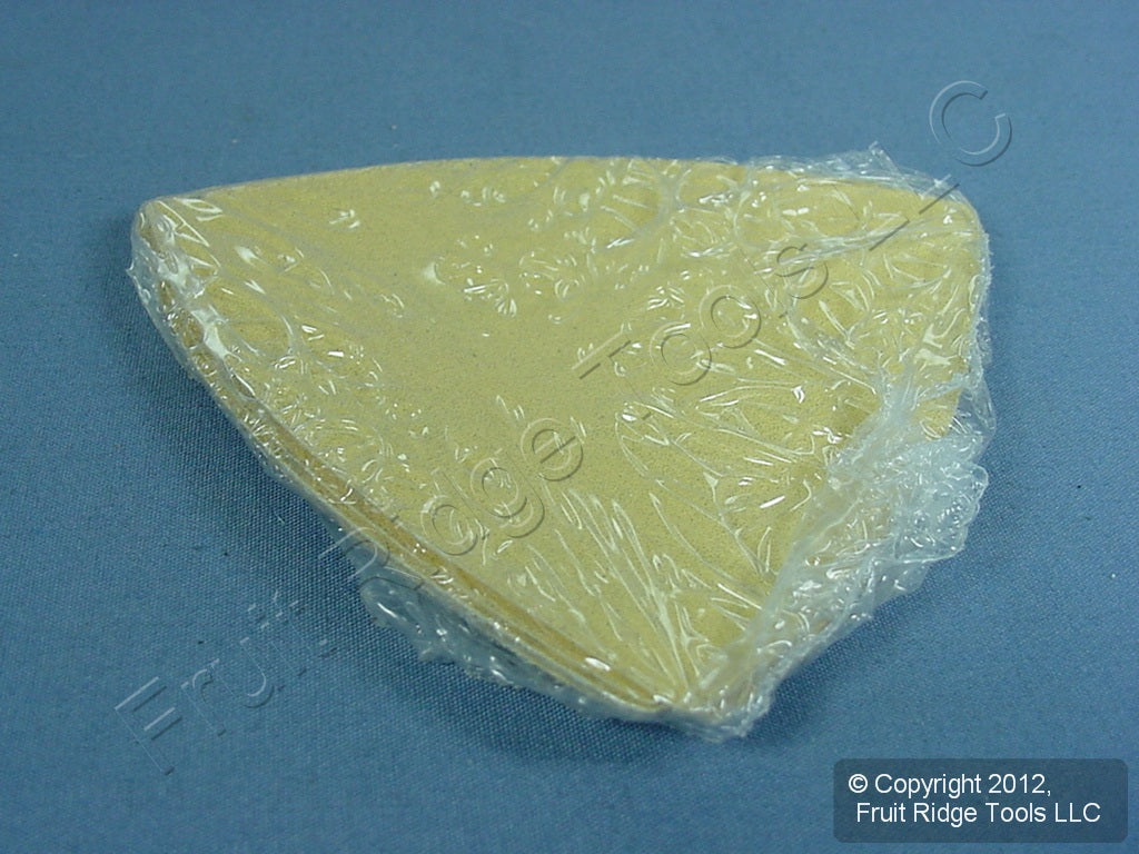 5 USA Made Hook and Loop Imperial Blades 180 Grit Triangle Sandpaper 5TSP180