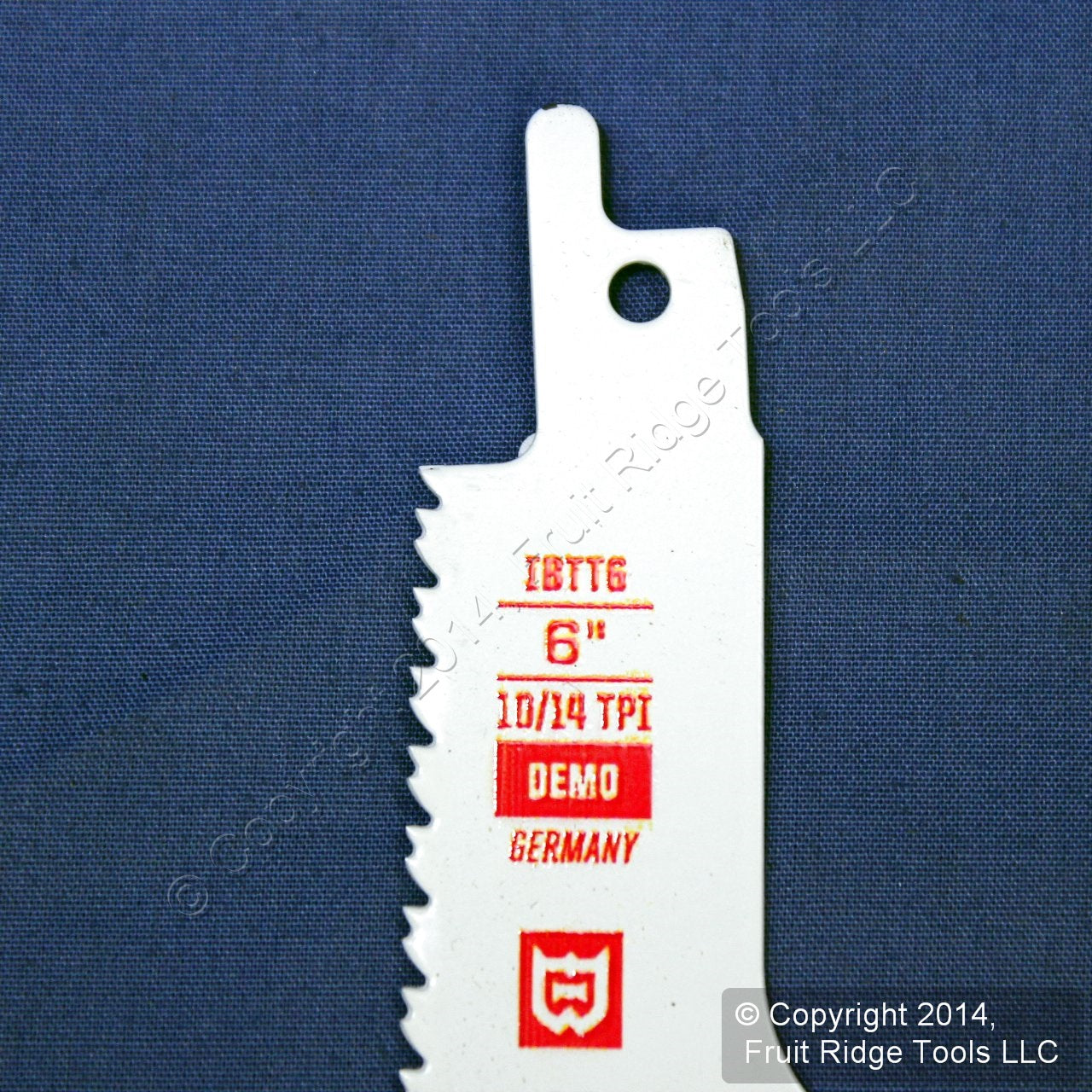 Imperial 6" Twin-Cut Bi-Metal Reciprocating 10/14 TPI Cutting Saw Blade IBTT6