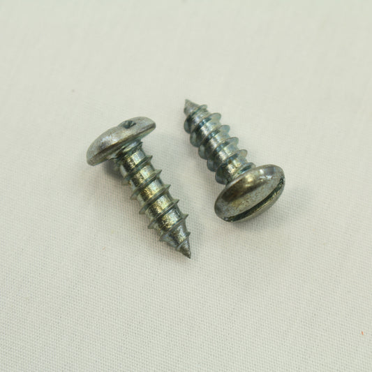 100-Pack #14 Tapping Screws 3/4" Slotted Sheet Metal Zinc-Plated TS57 Boxed