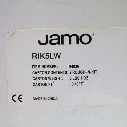 Pair Jamo RIK5LW 5" Rough in Kit Ceiling Speakers Pre-Construction Rectangular