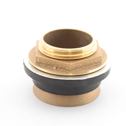 Jones Stephens C27-125 Brass 1-1/4 Inch Closet Spud