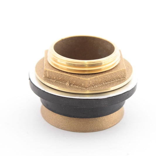 Jones Stephens C27-125 Brass 1-1/4 Inch Closet Spud