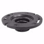 Jones Stephens C47-320 Black Closet Flange 3" x 2" Two-Finger Design