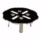 Jones Stephens D59-002 Stainless Steel 4-1/8" Snap-In Strainer for 3" Pipe