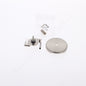 Nora Lighting NRS90-N21BN V8001 Brushed Nickel Rail T-Bar Clip and Cover 15/16"