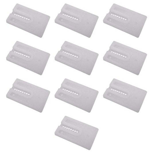 10 Jones Stephens Closet Wedge 1-1/8" x 1-15/16" x 1/4" Rigid Super Shims S55951