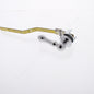 Jones Stephens Chrome Tank Trip Front or Side Lever with 8" Adj Brass Arm T0133