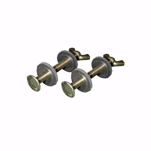 2pk Jones Stephens Universal Brass Toilet Tank Bolts 5/16" x 3" WWSC03-202