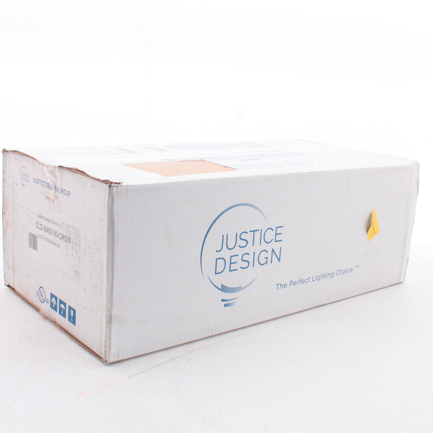 Justice Design 3-Light Polished Chrome Bath LED 26.25"W x 8"H CLD-8463-30-CROM