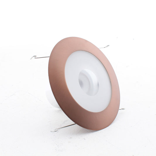 Juno 212N-ABZ Aged Bronze Frosted Lens Shower 5" Trim LED Recessed Lighting