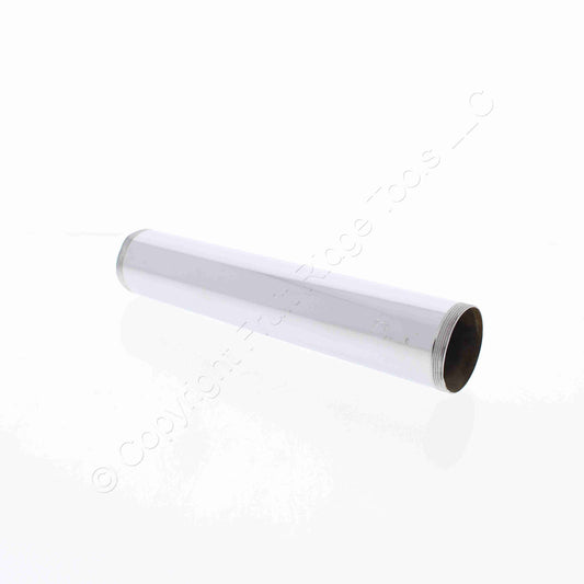 Keeney 1163PC Scratched Tube 1-1/2 Inch Id X8 Threaded Polished Chrome Plated