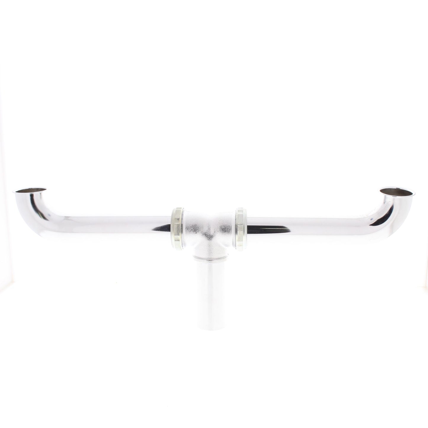 Keeney 1568ASN 16" Center Outlet Waste Drain 1-1/2" 20GA Polished Chrome Brass