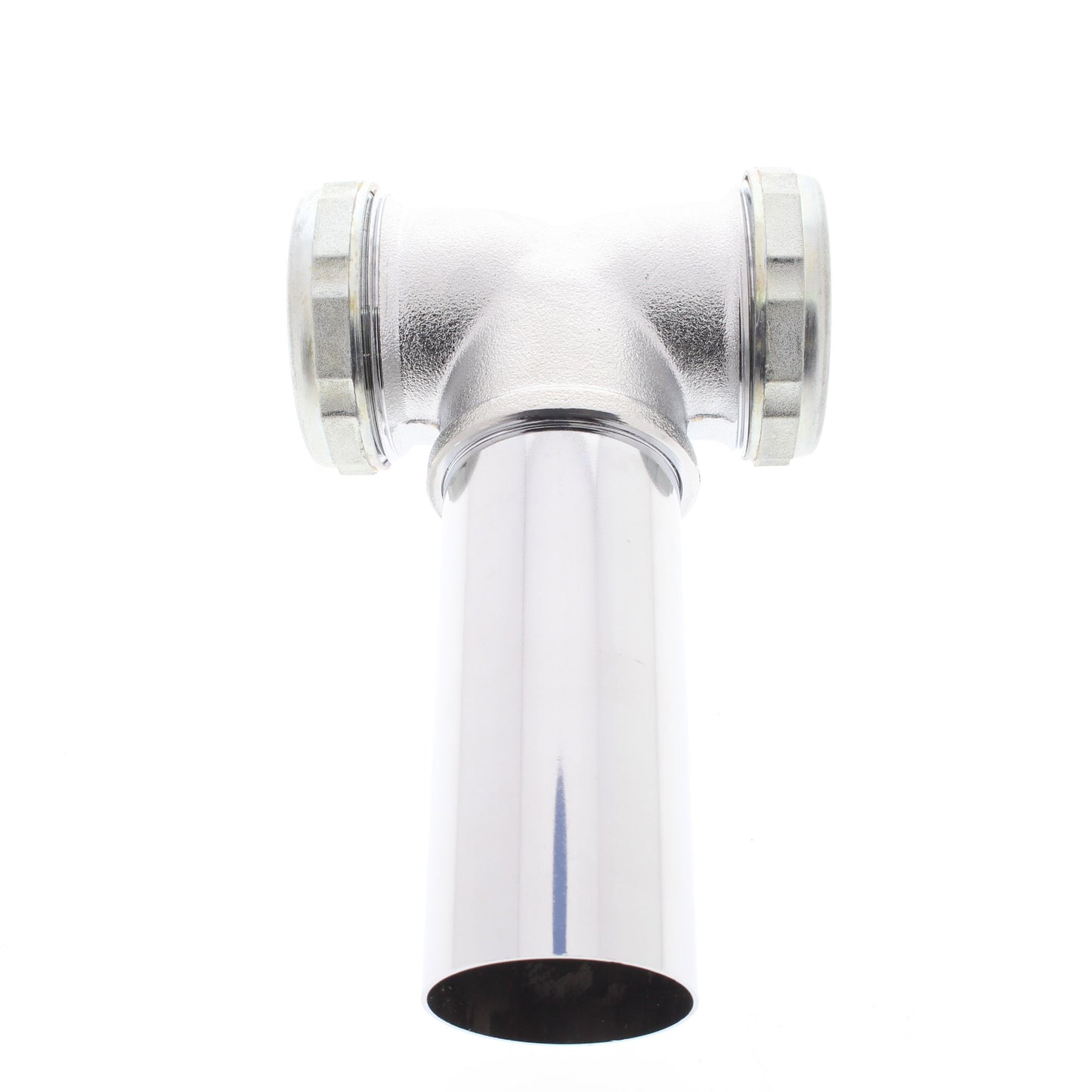 Keeney 1568ASN 16" Center Outlet Waste Drain 1-1/2" 20GA Polished Chrome Brass