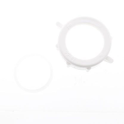Keeney 1-1/4" Polywasher SJ Nut & Washer PVC White 26659