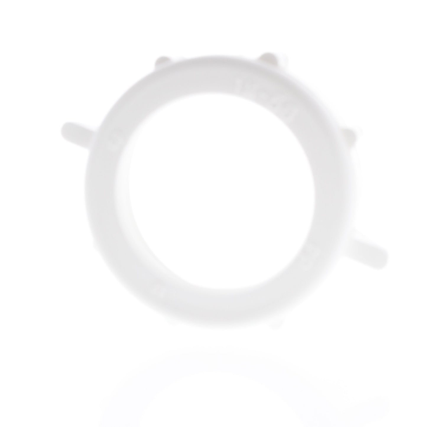 Keeney 1-1/4" Polywasher SJ Nut & Washer PVC White 26659