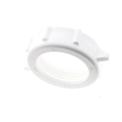 Keeney 1-1/4" Polywasher SJ Nut & Washer PVC White 26659