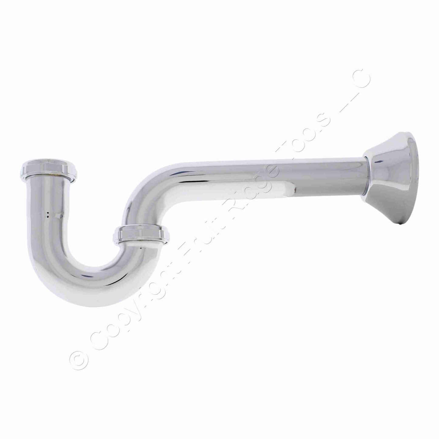 Keeney 1-1/4" P-Trap W/ Deep Flange 20 Gauge Brass Tubing 300PDF