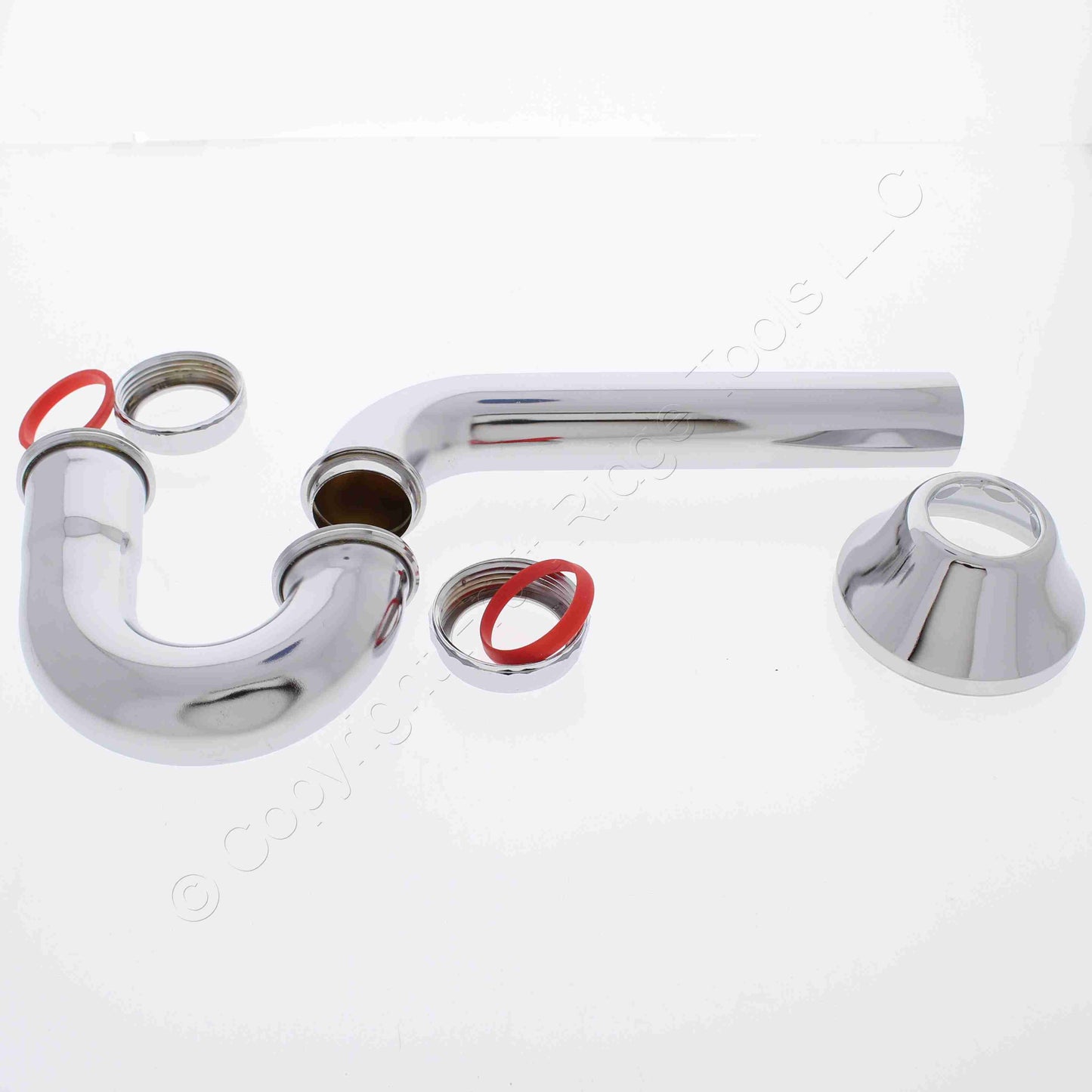Keeney 1-1/4" P-Trap W/ Deep Flange 20 Gauge Brass Tubing 300PDF