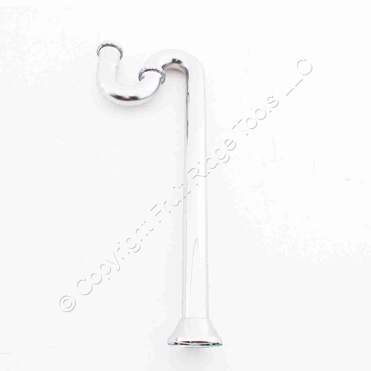Keeney 20.5" S-Trap w/ Deep Flange 20ga Brass Tubing Chrome Plated 1.5" Inlet