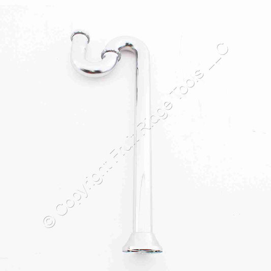 Keeney 20.5" S-Trap w/ Deep Flange 20ga Brass Tubing Chrome Plated 1.5" Inlet