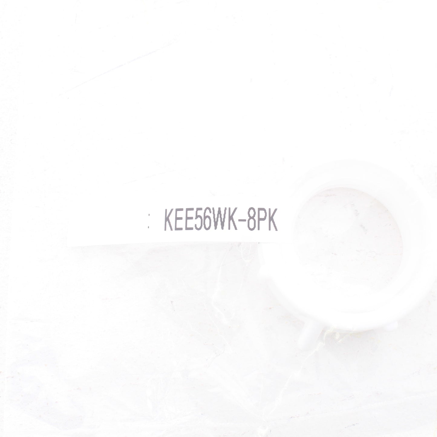 8pk Keeney 1.25" PVC Threaded Pipe Fitting Connector Ring Adapter Slip-Joint Nut