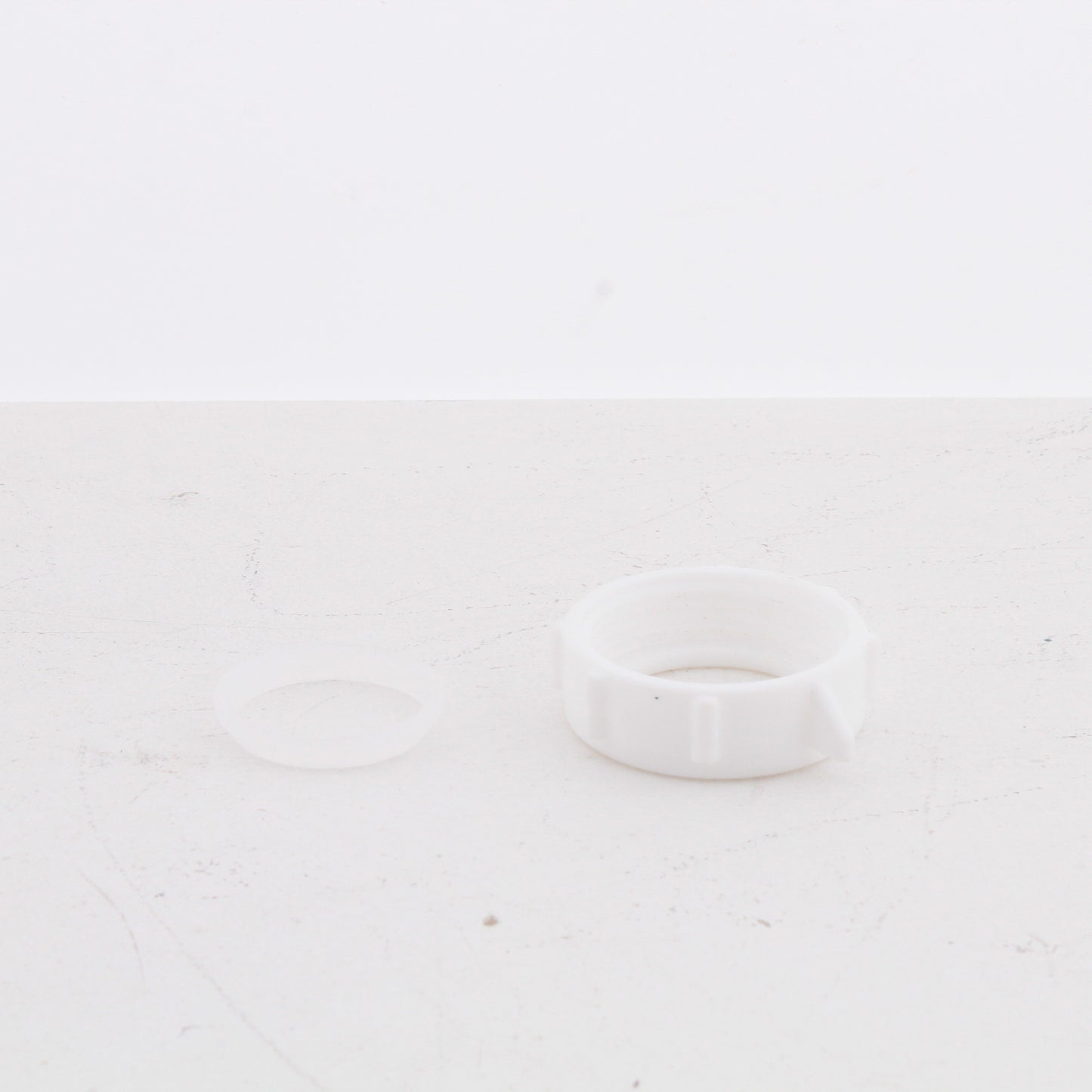 8pk Keeney 1.25" PVC Threaded Pipe Fitting Connector Ring Adapter Slip-Joint Nut