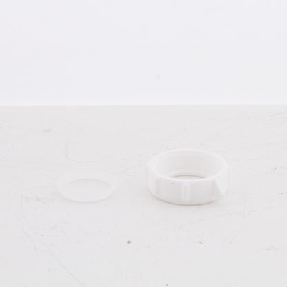 8pk Keeney 1.25" PVC Threaded Pipe Fitting Connector Ring Adapter Slip-Joint Nut