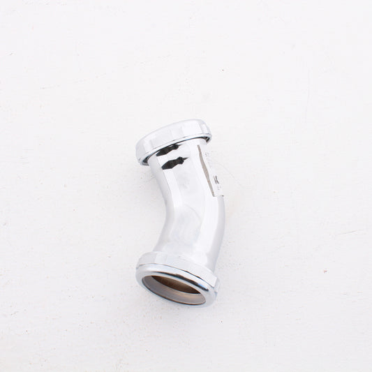 Keeney 1-1/2" Double Slip Coupling Join 45-Degree 22ga Chrome Plated Brass