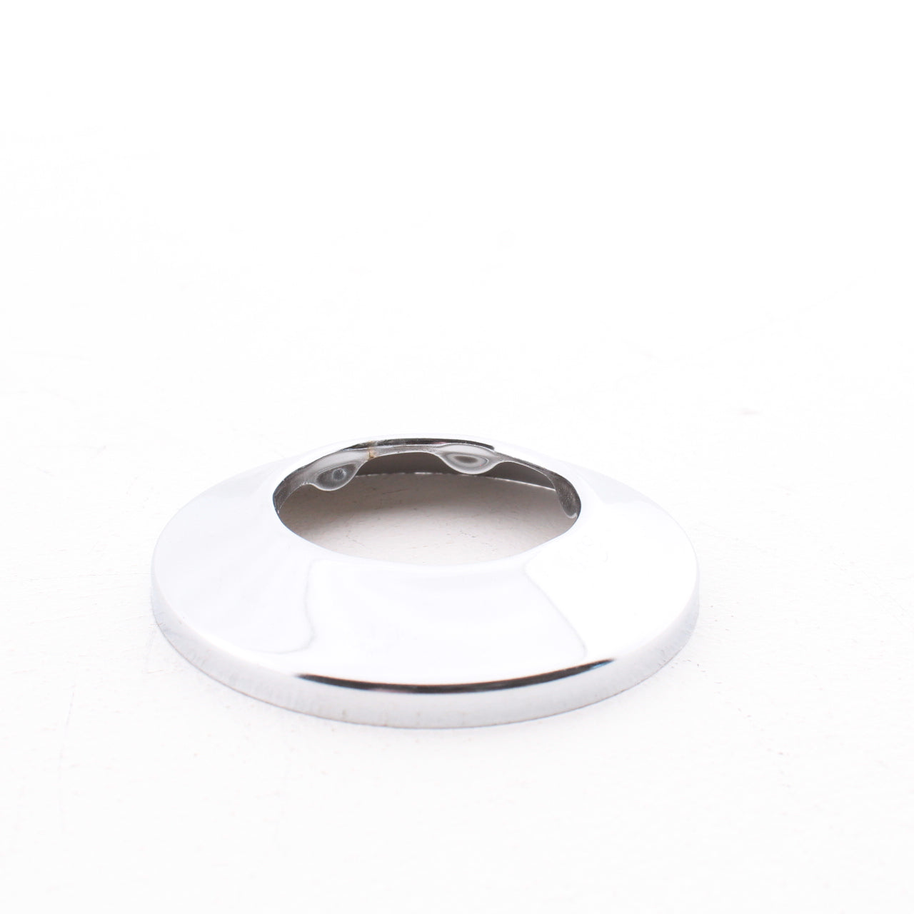 Keeney 855PC Shallow Flange 1-1/4" IPS x 3" OD 1/2" Height Polished Chrome