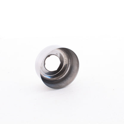 Keeney Deep Box Flange 1-1/4" ID Opening Polished Chrome 3" OD 1-5/8" Deep