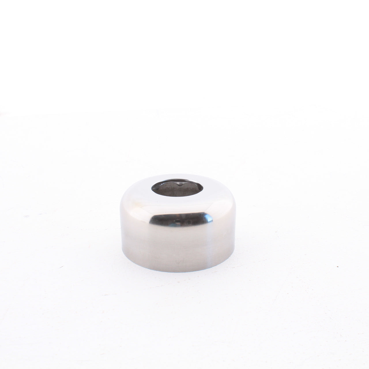 Keeney Deep Box Flange 1-1/4" ID Opening Polished Chrome 3" OD 1-5/8" Deep