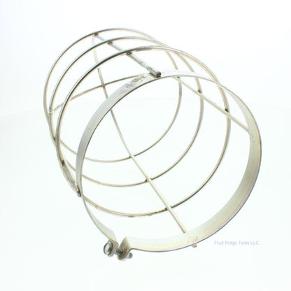 Keene Glass Globe Cage Guard Only for 200-Watt Bulbs 8.875"H x 5.375" W VG-4