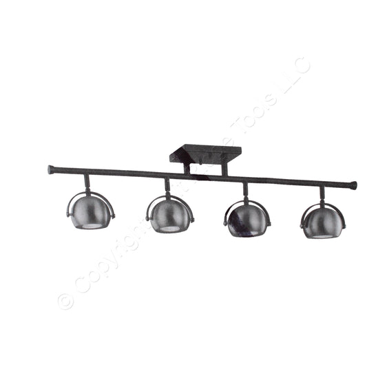 Kichler Lighting 42589BK Four Rail Light from The Solstice Collection, Black
