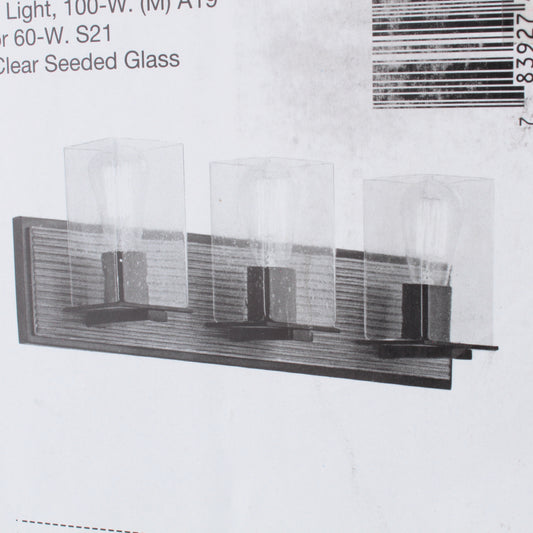 Kichler 45544DAG Three Light Bath