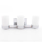 Kichler 45560CH Chrome Contessa Frosted Glass 3-Light 18.5" W Bathroom Fixture