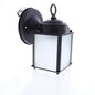 Kichler 1-Light Olde Bronze 8" Outdoor Wall 60-W  Satin Etched Glass 9611-OZS