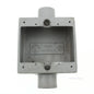 Killark 1" Hub 3.75" x 11" x 7" 2G Aluminum Surface Box Tapered Threads 2FSC-3
