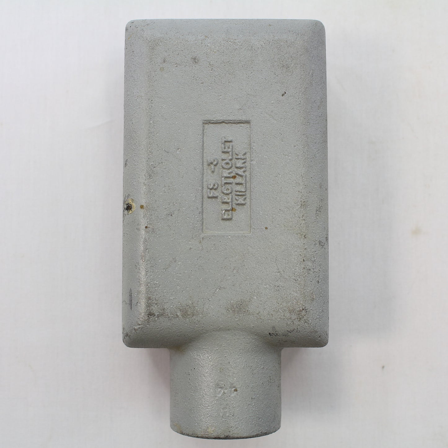 Killark FS-3 F-Series 1" Aluminum Shallow Hub Device Box for Rigid/IMC Conduit