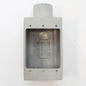 Killark FS-3 F-Series 1" Aluminum Shallow Hub Device Box for Rigid/IMC Conduit